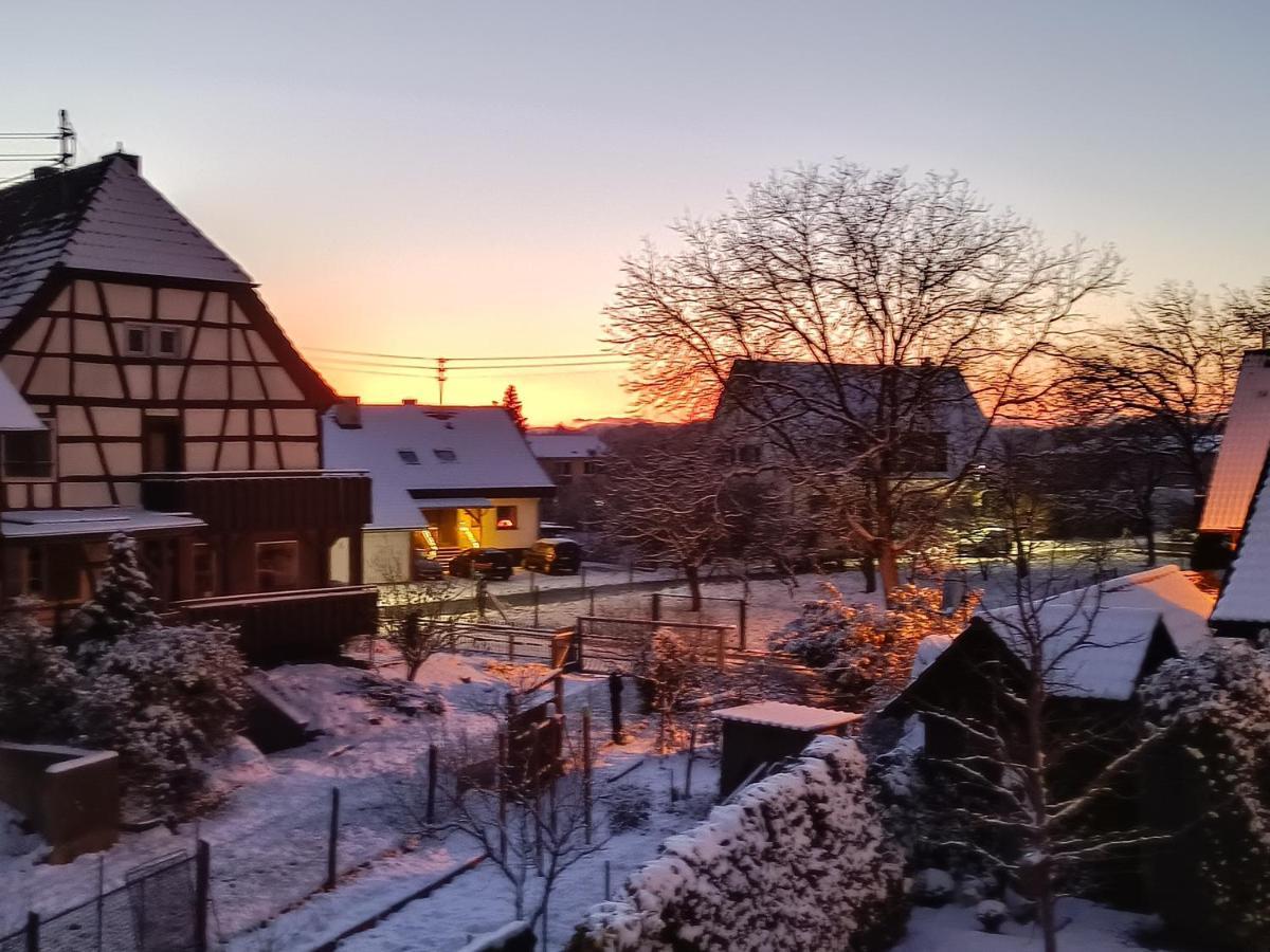 Ferienwohnung Sonnenschein Rheinhausen Exterior foto