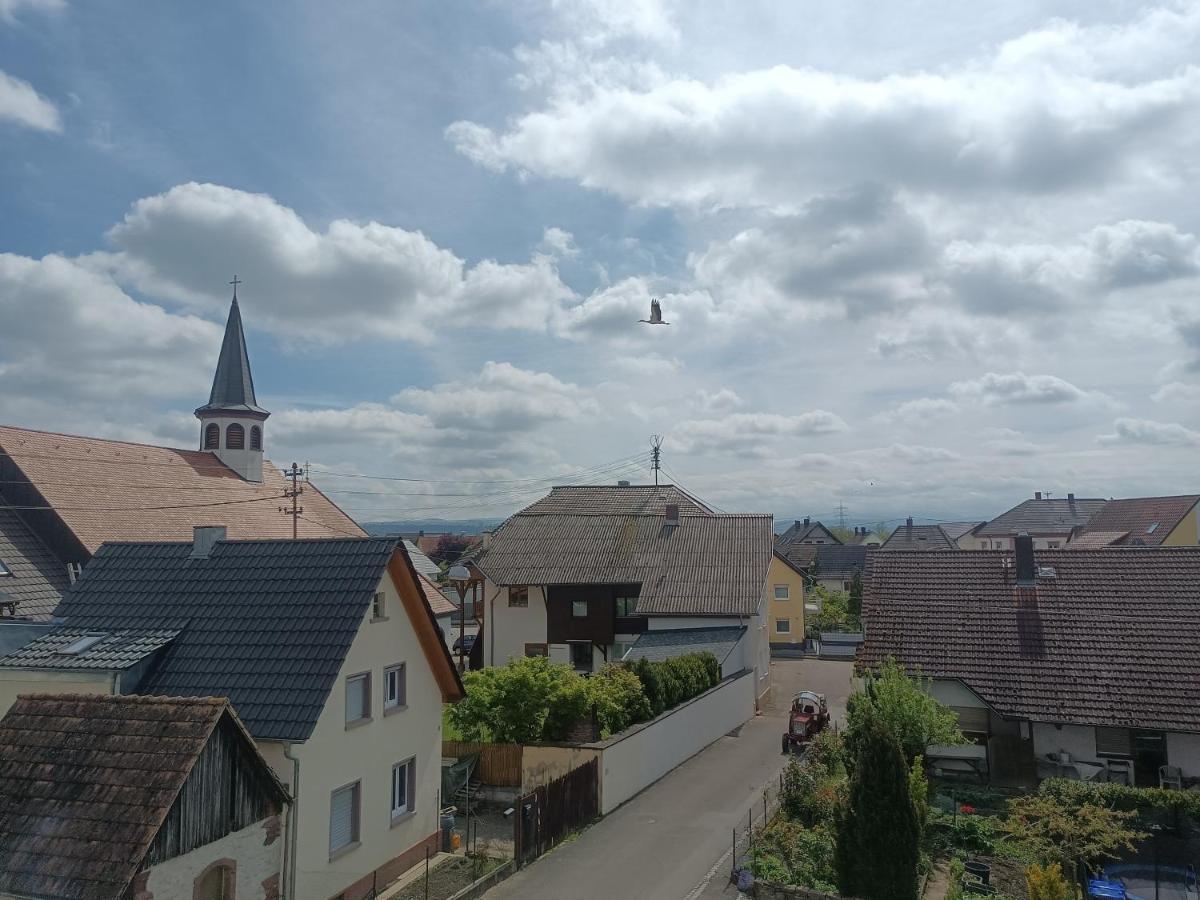 Ferienwohnung Sonnenschein Rheinhausen Exterior foto